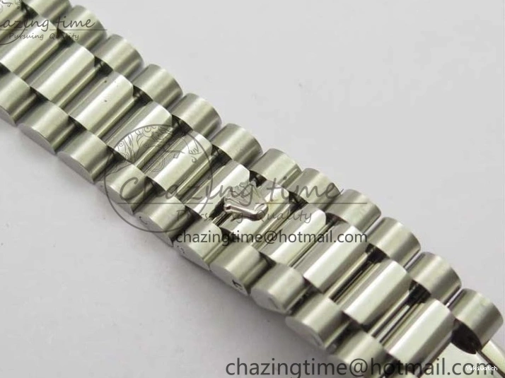 36mm Malachite Bracelet Green President Best SS SS on A2824 Dial DateJust EDF Edition 0216